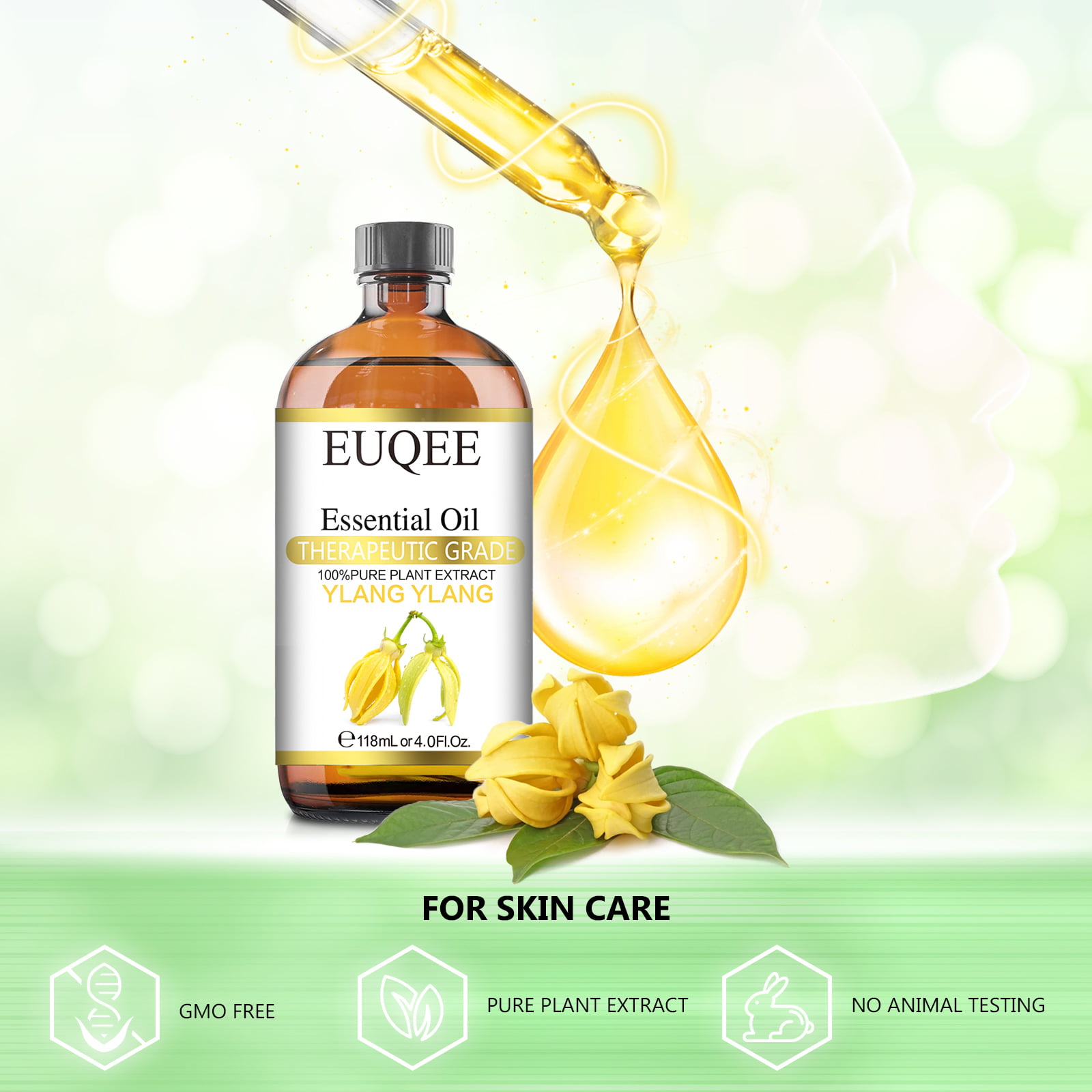 Warm Vanilla Liquid Gold Body Oil – Your True Serenity