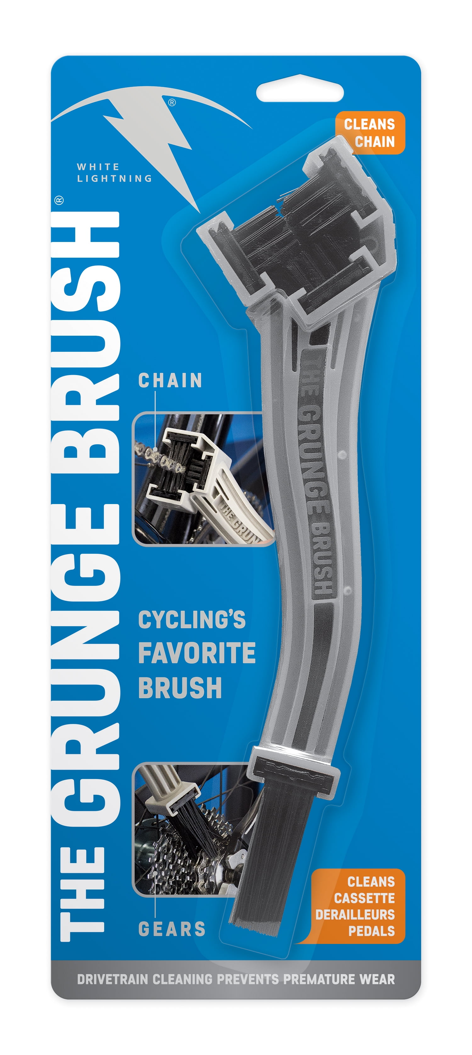 White Lightning Grunge Brush Gear and Chain Cleaning Tool
