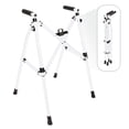 thumbnail image 1 of Andador Stander Wonder Walker Lite, ligero y plegable, para adultos, personas mayores y ancianos. Andador de viaje plegable para mayor movilidad. Andador estándar compacto sin ruedas. Blanco intenso., 1 of 5