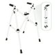 thumbnail image 1 of Andador Stander Wonder Walker Lite, ligero y plegable, para adultos, personas mayores y ancianos. Andador de viaje plegable para mayor movilidad. Andador estándar compacto sin ruedas. Blanco intenso., 1 of 5