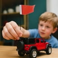 thumbnail image 2 of Signal Line Flag Flexible Antenna for RC Rock Crawler Car Models SCX10 9004 and Other Remote Control Vehicles, 2 of 4