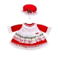 thumbnail image 2 of Christmas Porch Goose Outfits, 23 Inch Lace Dresses Set with Hat for Christmas Decorations Outdoor Front Porch Lawn And Yard Display, 2 of 7