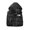 Black, variant on Kids Puffer Vest Detachable Hood Outerwear Quilted Thermal Gilet Water Resistant Windproof Warm Layer For Boys Girls Winter Snow Outdoor Casual Layering