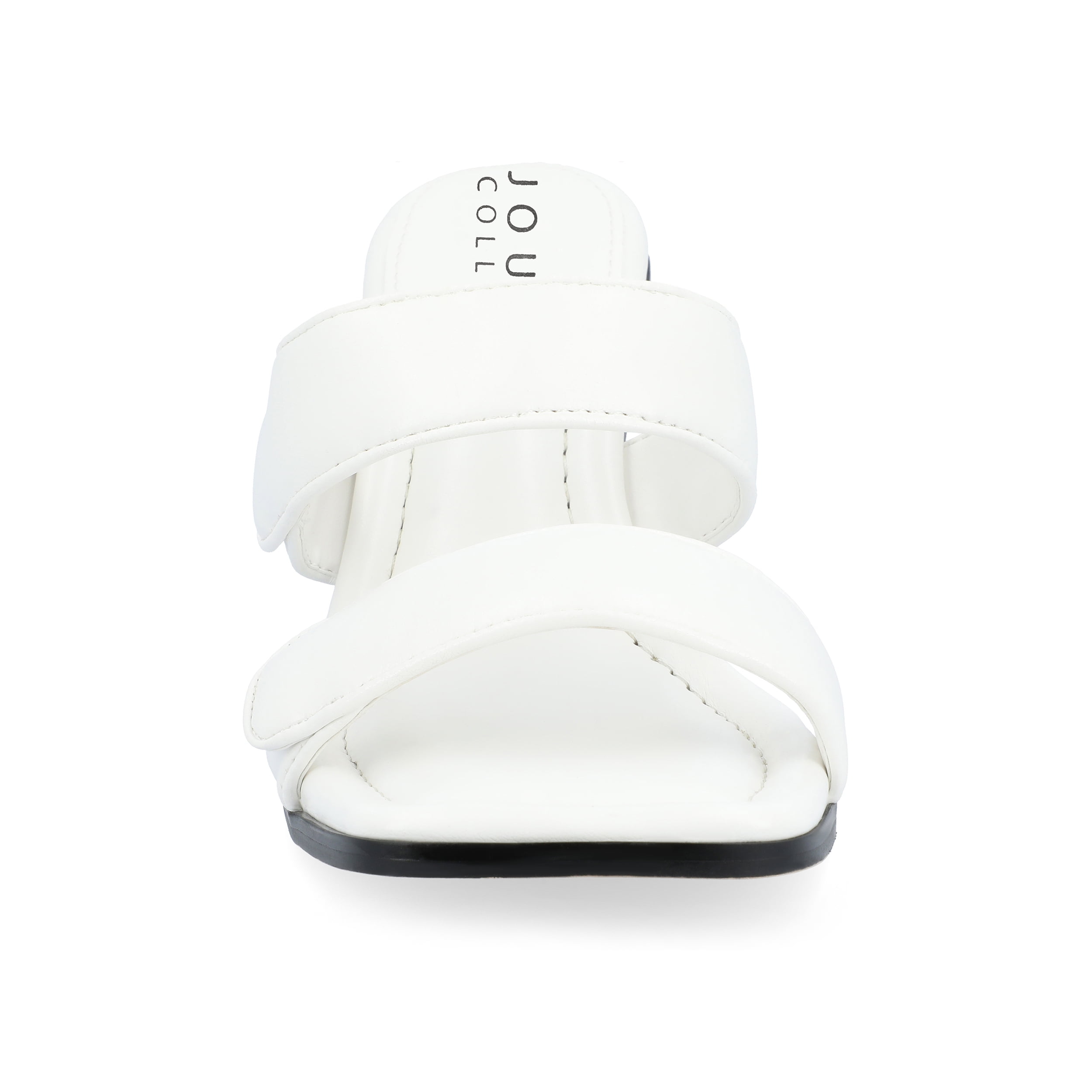 Journee Womens Essey Puffy Slip On Sandals