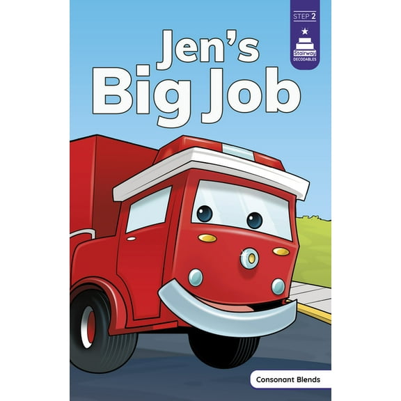 Stairway Decodables Step 2 Jen's Big Job, (Hardcover)