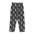 thumbnail image 3 of Lsque Christmas cute deer old man Print Women's Pajama Pants, Lounge Pant - Comfortable Home Wear,Elastic Waistband, Stylish Design-Large, 3 of 9