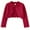 Wine, variant on CPNG Toddler Girls Knit Open Front Shrug Long Sleeve Lace Bolero Cardigan Sweater Kids Cute Shawl Jacket with Button Closure Dress Cover Up Streewear