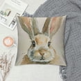 thumbnail image 2 of Nawypu  Easter Decor Easter Bunny Pillow Covers  Spring Decor Easter Rabbit Pillow Chusion Covers, 2 of 5