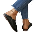 thumbnail image 4 of Willtoo Slip On Flats Shoes for Women Comfortable Round Toe V Cut Casual Ballet Flats Soft Walking Shoes Lightweight Breathable Shoes, 4 of 6