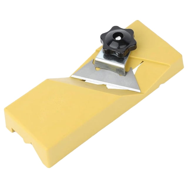 Less Than 5 Milling Cutter Hand Plane Gypsum Board Cutting Tool Plasterboard Fast Cutter Portable Precise Hand Plane for Plasterboard 45° Chamfering Planing Deburring Tool Cutting for Plasterboard