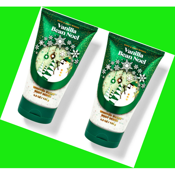 Bath & Body Works Vanilla Bean Noel Whipped Sugar Body Scrub 6.2 oz