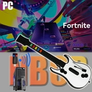 NBCP Gaming Guitar Hero Controller ,Video Game Guitars for PC Windows White