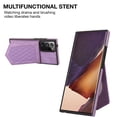 thumbnail image 3 of Galaxy Note 20 Ultra Wallet Case, Allytech Crossbody Shoulder Carrying Purse Cover RFID Blocking Card Slots Holder Flip PU Leather Stand Shockproof Case for Samsung Note 20 Ultra 6.9" 2020, Purple, 3 of 8
