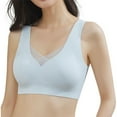 thumbnail image 1 of Brasieres de Mujer Camiseta Básica de Punto Acanalado de Manga Corta para Mujer para Un Atuendo Informal de Primavera/Verano Mediana, 1 of 5