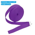 thumbnail image 2 of Uxcell 10 Yard Webbing 1 inch Polypropylene Webbing Strap Heavy Webbing Roll Chair Straps Dark Purple, 2 of 6