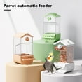 GoldHub Automatic Bird Feeder Large Capacity Seeds Dispenser with Perch
