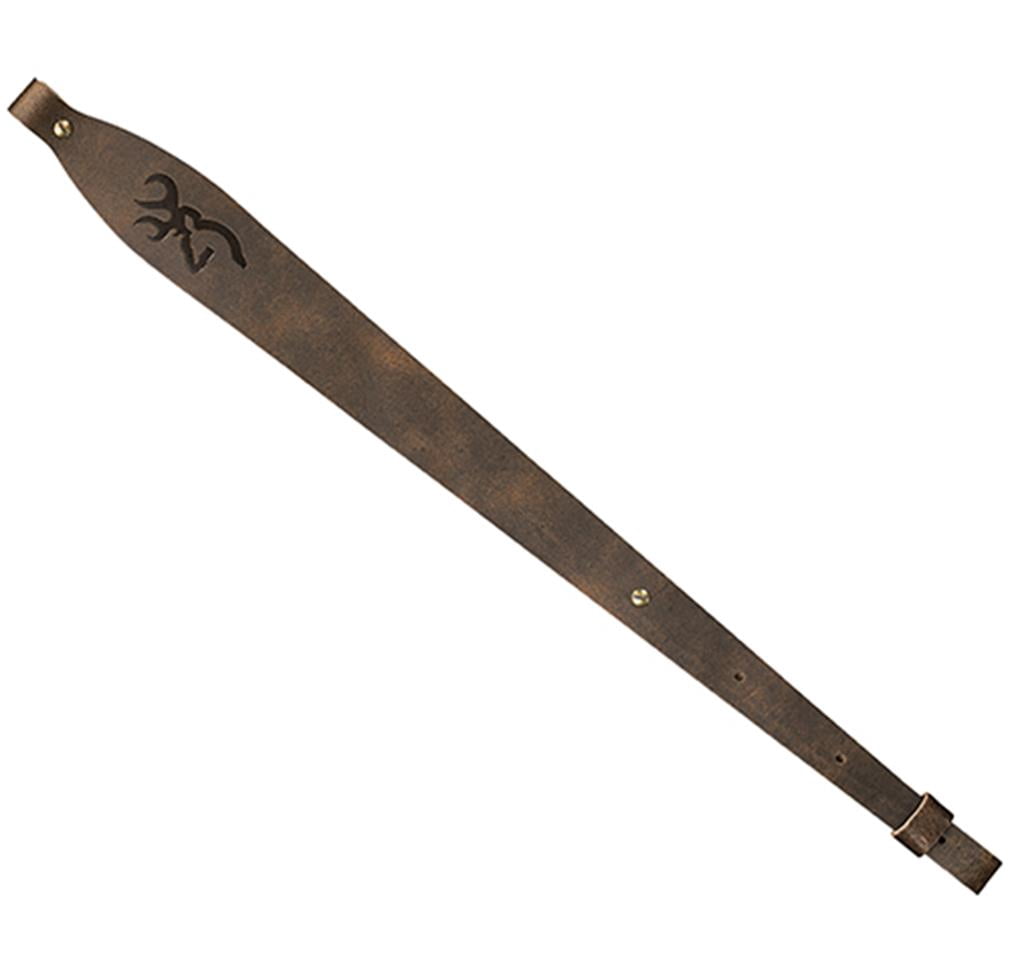 Browning 122488 Big Buckmark 25.5"-35.5" x Not Included Swivel Leather Distressed Brown
