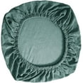 thumbnail image 2 of XINQIHANG Removable Computer Chair Slipcovers,Stretchable Chair Seat Cushion Protector,Elastic Office Chair Cover, for Computer,Desk,Office Hotel, Green, 2 of 7