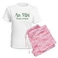 thumbnail image 6 of CafePress - County Meath (Gaelic) Women's Light Pajamas - Women's Short Sleeve Print T-Shirt and Pants Light Cotton Pajama Set, 6 of 7