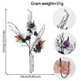 thumbnail image 4 of Glitter Maple Leaf Halloween Branch Picks – Versatile Fall Decor for Mantel, Table Centerpiece, and Window Display, 4 of 8