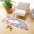 thumbnail image 2 of SKYSONIC Watercolor Unicorn Kitchen Mats 20"x39" Absorbent Non Slip Runner Rug Machine Washable Kitchen Floor Mat for Home Bathroom Door, 2 of 7