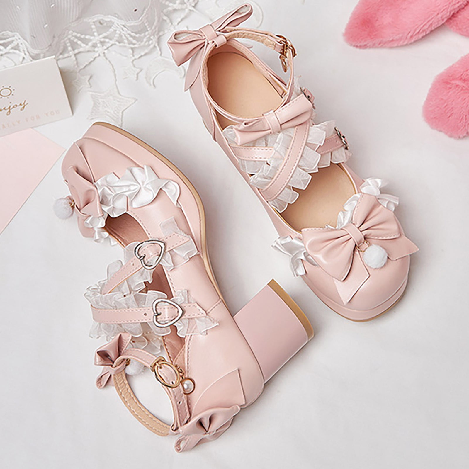 nsendm Girls Sandal Big Kid Female Girls Heels Size 1 Little Big Kids Gorgeous Princess Shoes 5cm Low Heel with Dress Dress Toddler Shoes for Girls