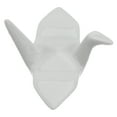 thumbnail image 1 of Soporte para palillos de cerámica estilo japonés, hecho a mano, con diseño de mil grullas de papel. Soporte para palillos y tenedores - 5,5 x 5 x 3 cm (Blanco), 1 of 7