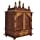 Home and Bazaar Rajasthani Ethnic Handcrafted Wooden Temple/Mandir/Pooja Ghar/Mandapam