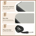 thumbnail image 3 of OULII Damper Pedal for Piano White Non-slip for Performance 1Pcs, 3 of 8