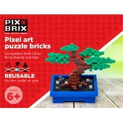 Pix Brix Pixel Art Puzzle Bricks for Adults and Kids, Bob Ross