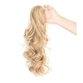 thumbnail image 5 of Youloveit Ponytail Extension Claw Clip 18" 21" Wavy Curly Long Straight for Woman Synthetic Hair Extension Jaw Clip Ponytail Hairpiece Synthetic Pony Tail, 5 of 5