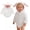 3-White, variant on Boy Outfits Easter One-Piece Cute Easter Bunny Outfit Long Sleeves First Easter Baby Boy Outfit Boys Pjs Size 9-12 Months