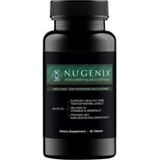 Nugenix Men's Daily Testosterone Multivitamin - 19 Vitamins and Minerals, Supports Free Testosterone