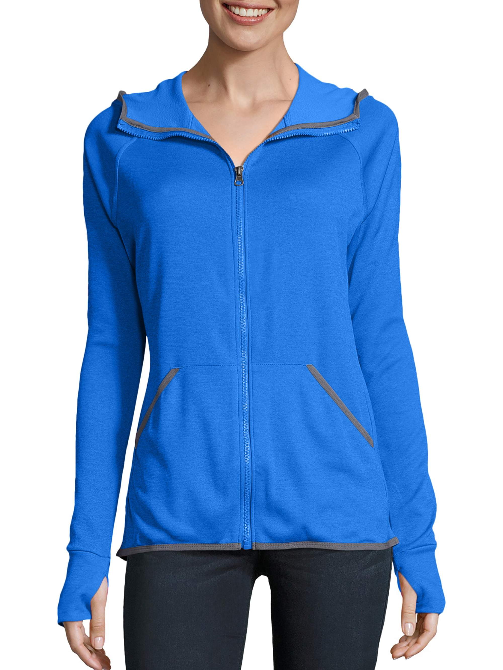 Hanes Sport Women's Performance Fleece Full Zip Hoodie - Walmart.com