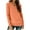 Orange#01, variant on Yteetum Long Sleeve Shirts for Women Oversized Crewneck Slim Base Layer T Shirt Top Womens Casual Solid Plus Size Round Neck Loose Fits Comfy Cozy Basic Tee Shirt Fall Spring Clothes