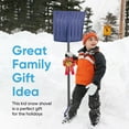 thumbnail image 2 of Superio 12" Navy Kids Snow Shovel (2 Pack), 2 of 5