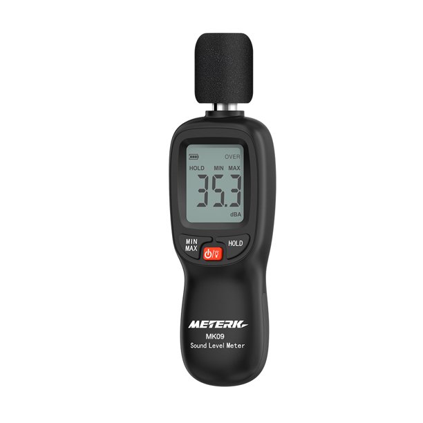 Meterk 30130dB(A) LCD Digital Sound Level Meter Noise Volume Measuring