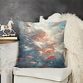 thumbnail image 3 of 2PCS Mermaid Glitter Fish Scale Girls Throw Pillow Covers 18x18 Decorative Cushion Case Square Pillows Cover Pillow Cases Accent Pillowcase for Sofa,Couch, 3 of 7