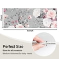 thumbnail image 5 of Pioneer Flower Floral Print Pattern Kitchen Rug Mat,Kitchen Runner Rugs Non Skid Washable,Decorative Kitchen Floor Mats for Kitchen,Sink,Laundry,17"X47", 5 of 5