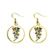 thumbnail image 1 of Mariposas con diverso color Ear Dangle Golden Drop Earring Jewelry Mujer Unbranded M, 1 of 3