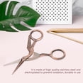 thumbnail image 3 of LAFGUR Eyebrows Scissors,Scissors,Vintage Stainless Steel Scissors Eyebrows Hair Trim Beauty Makeup Tool, 3 of 8