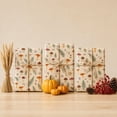 thumbnail image 4 of Thanksgiving Gifts Wrapping Paper,27.56x19.69 Inch Fall Element Themed Cozy Gift Wrap Paper,Perfect for Holiday Gifts Making and Fall Party Prep, 4 of 7