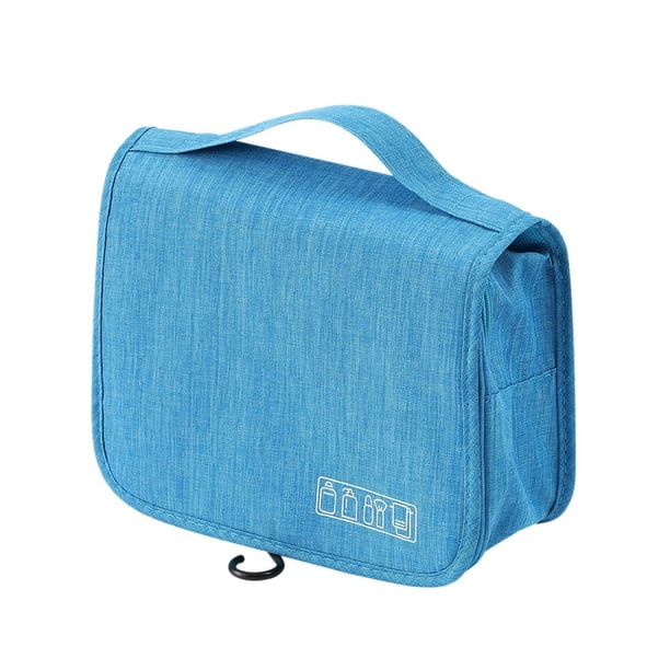 Neceser de viaje colgante, organizador de cosméticos, bolsa de maquillaje con gancho para mujeres y hombres, almacenamiento portátil