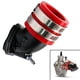 thumbnail image 5 of Tubo de admisión del colector del carburador de , pieza de repuesto con adaptador de carburador de 35mm, interfaz de suministro de Rojo yotijar Adaptador de admisión múltiple, 5 of 10