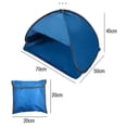 thumbnail image 3 of Face Cover Head Sun Shelter Tent Personally Faces Protections Tent Sunshade Sunbathing Camping Beach Sun Shelters, 3 of 9