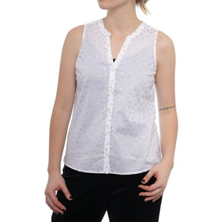 - Maison Jules St Barth Button Down Tank Top Women Regular Tank Top