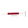 thumbnail image 2 of FONDOTIN High Precision Red High Voltage Resistors for Generators, 3 Pieces Electrical Components, 2 of 6