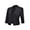 A1-Black, variant on a.Jesdani Womens Cropped Cardigans Sweaters 3/4 Sleeve Open Front Short Shrugs S-XXL