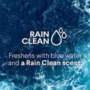 Clorox Bleach and Blue Toilet Bowl Cleaner Tablets, Rain Clean, 4 Count
