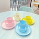 thumbnail image 3 of 12 Pieces Plastic Kitchenware Set Dinnerware Unbreakable Bowls Plates Cups Set, 3 of 5